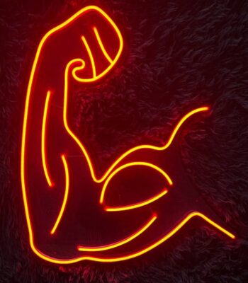 Biceps GYM Neon Sign