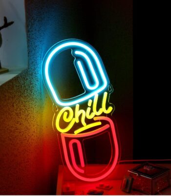 Chill Pill Neon Sign