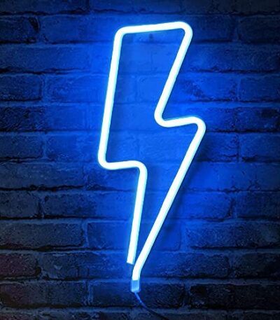 Lightning Neon Sign