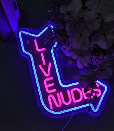 Live NU Neon Sign