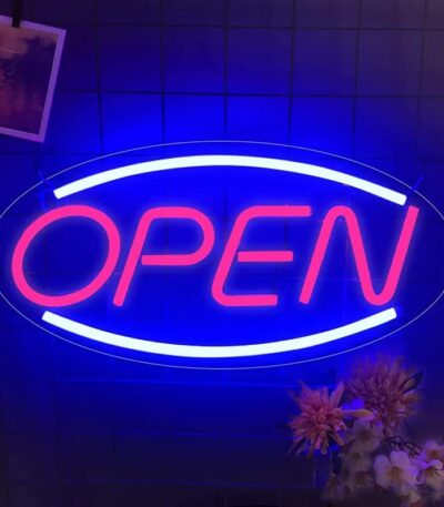 Open Door Neon Sign