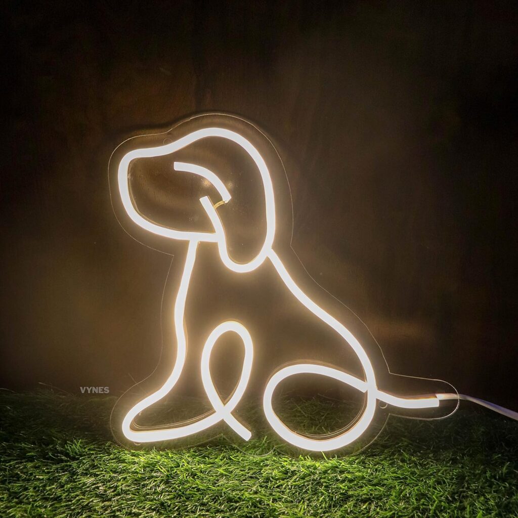 Puppy Neon Sign