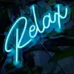 Relax Neon Sign 1