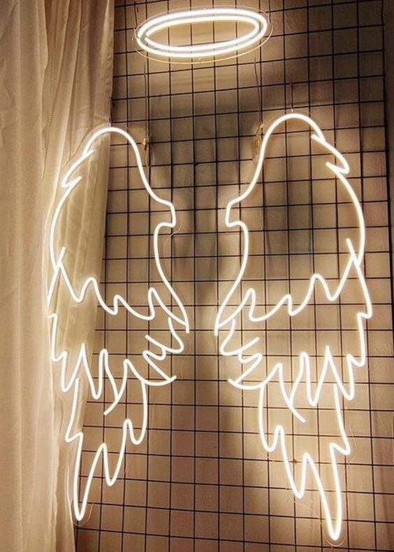 Wings Neon Sign